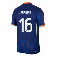 Echipament fotbal Olanda Joey Veerman #16 Tricou Deplasare European 2024 maneca scurta